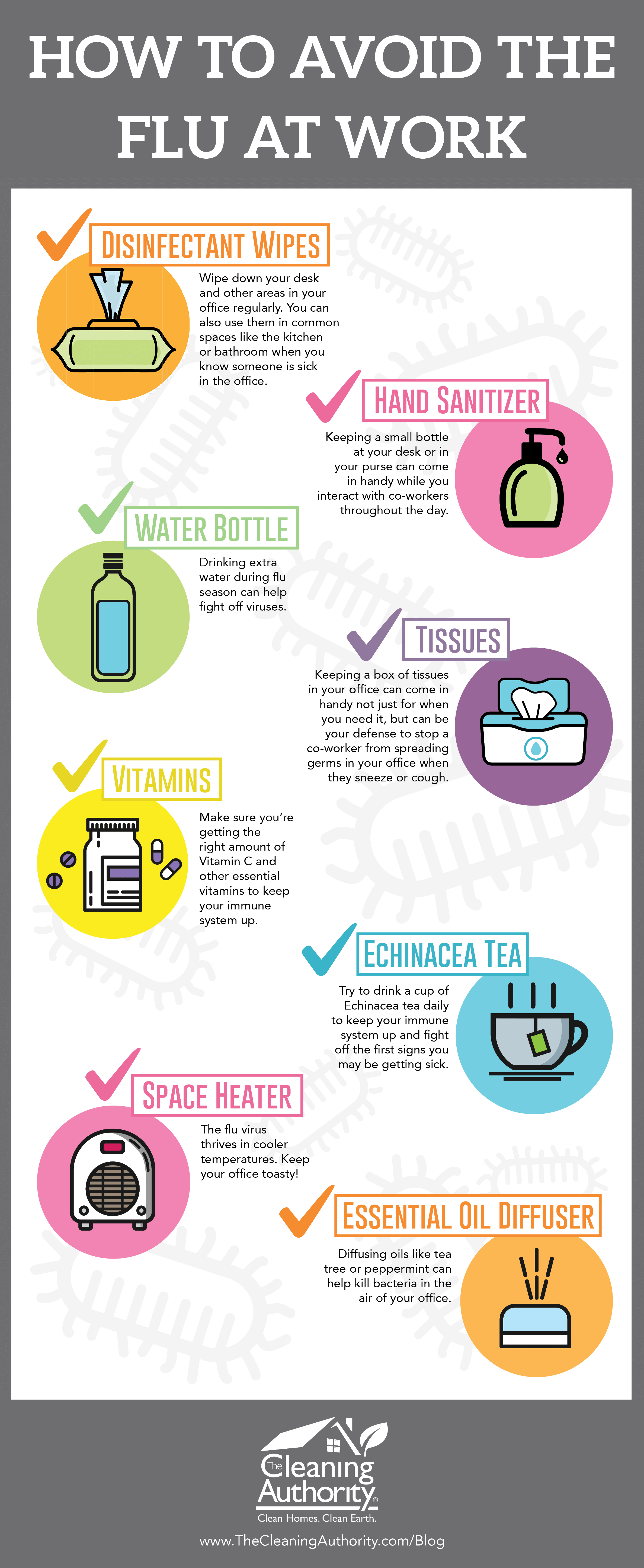 How to Avoid the Flu at Work