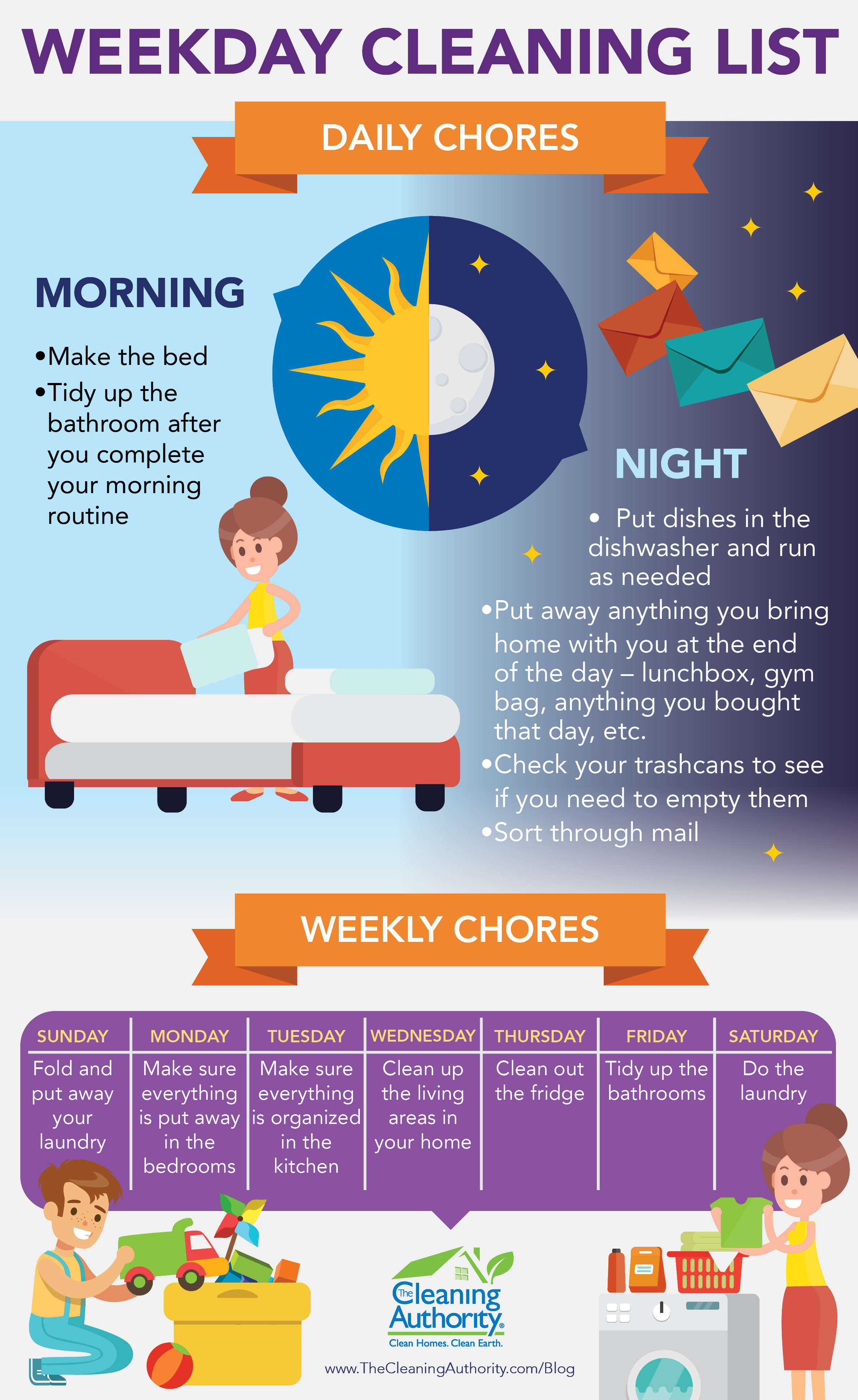 Weekly Cleaning Schedule